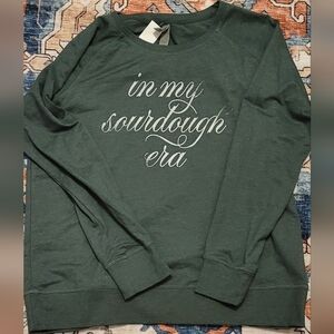 "In My Sourdough Era” Sweatshirt LARGE